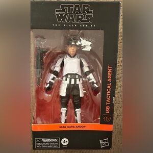 Hasbro ISB Tactical Agent Action Figure - Black and White
